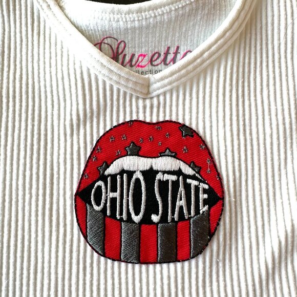 Ohio State Buck You Mini Tank - OS - NWOT - True White - Picture 2 of 5